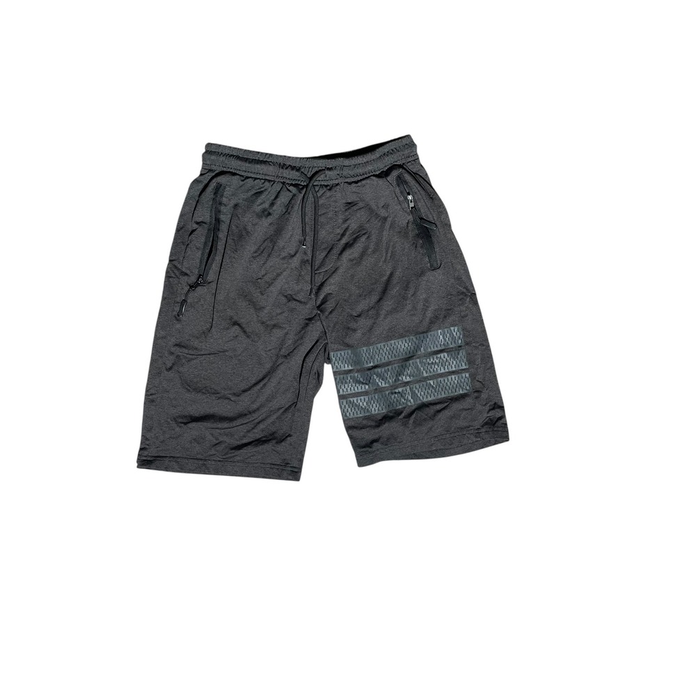 Public Record Big‎ Boy Shorts 4XL Black Athletic Gym Drawstring Pockets